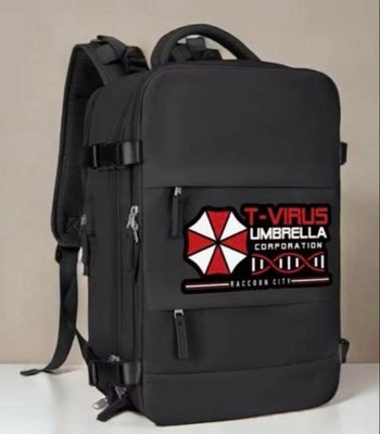 Biohazard Umbrella Corp Logo Travel Backpack Official, New, Rare