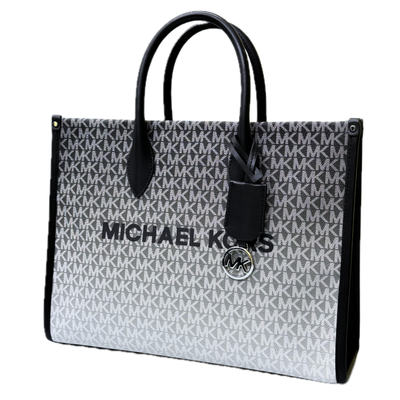 Michael Kors Mirella Medium Tote Ombre MK Logo Signature Bag  display picture 3