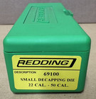 Redding Small Depriming and Decapping Die 69100 .22 CAL - .50 CAL