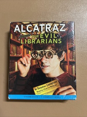 Alcatraz #1 Alcatraz Versus the Evil Librarians Audiobooks 5 Compact Discs CDs