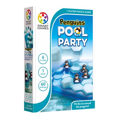 5414301518488 Smart Games. Penguins Pool Party (wersja angielska) IUVI Games