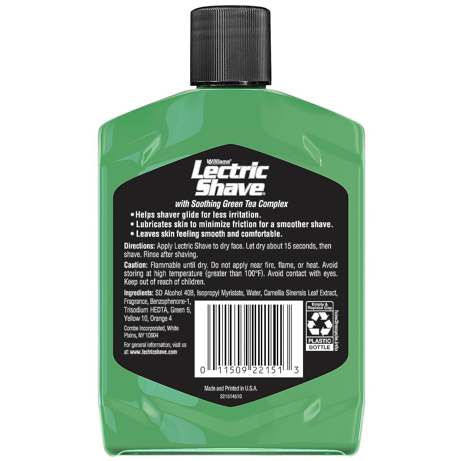 Williams Lectric Shave, Electric Razor PreShave, 7 Ounce eBay