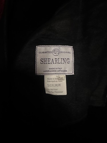 Gallotti Shearling Lammfell-Jacke Herren schwarz Gr. 56, Wendejacke - Bild 4 von 8