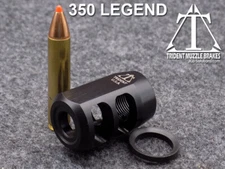 5/8x24 350 Legend Nitride finish compact brake+ crush washer. Made in the U.S.A.