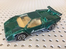 Vintage Matchbox Metallic Green Lamborghini Countach LP 500S ~ 1985