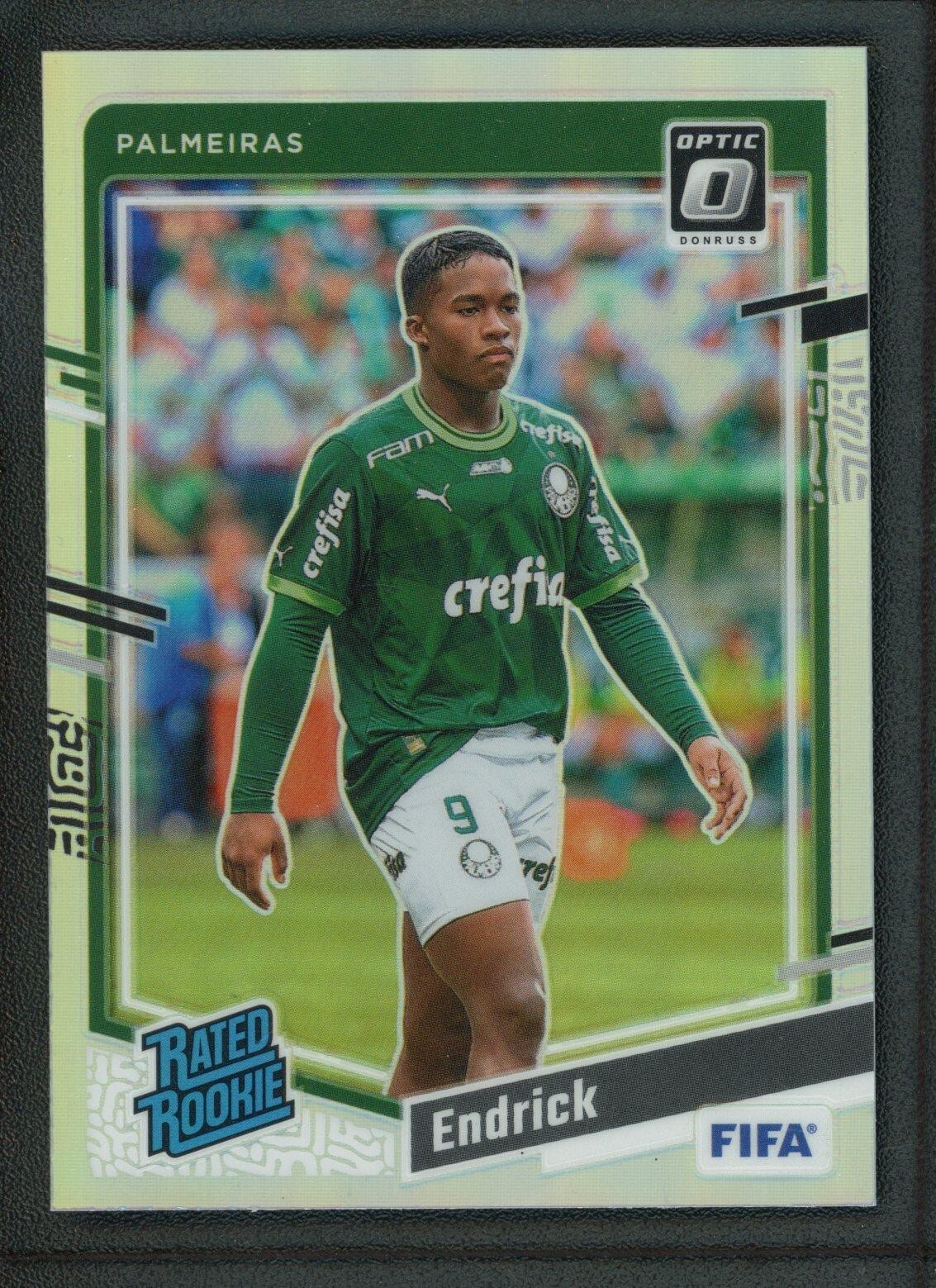 2023-24 ENDRICK PANINI DONRUSS OPTIC FIFA HOLO RATED ROOKIE RC #176