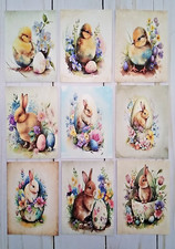 9 Easter Handmade Pocket Letter Cards Scrapbooks Junk Journals Crafts Planners