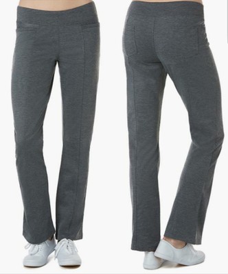 NWT Women s Sociology Fit-to-Flatter Ponte Pants Charcoal Small