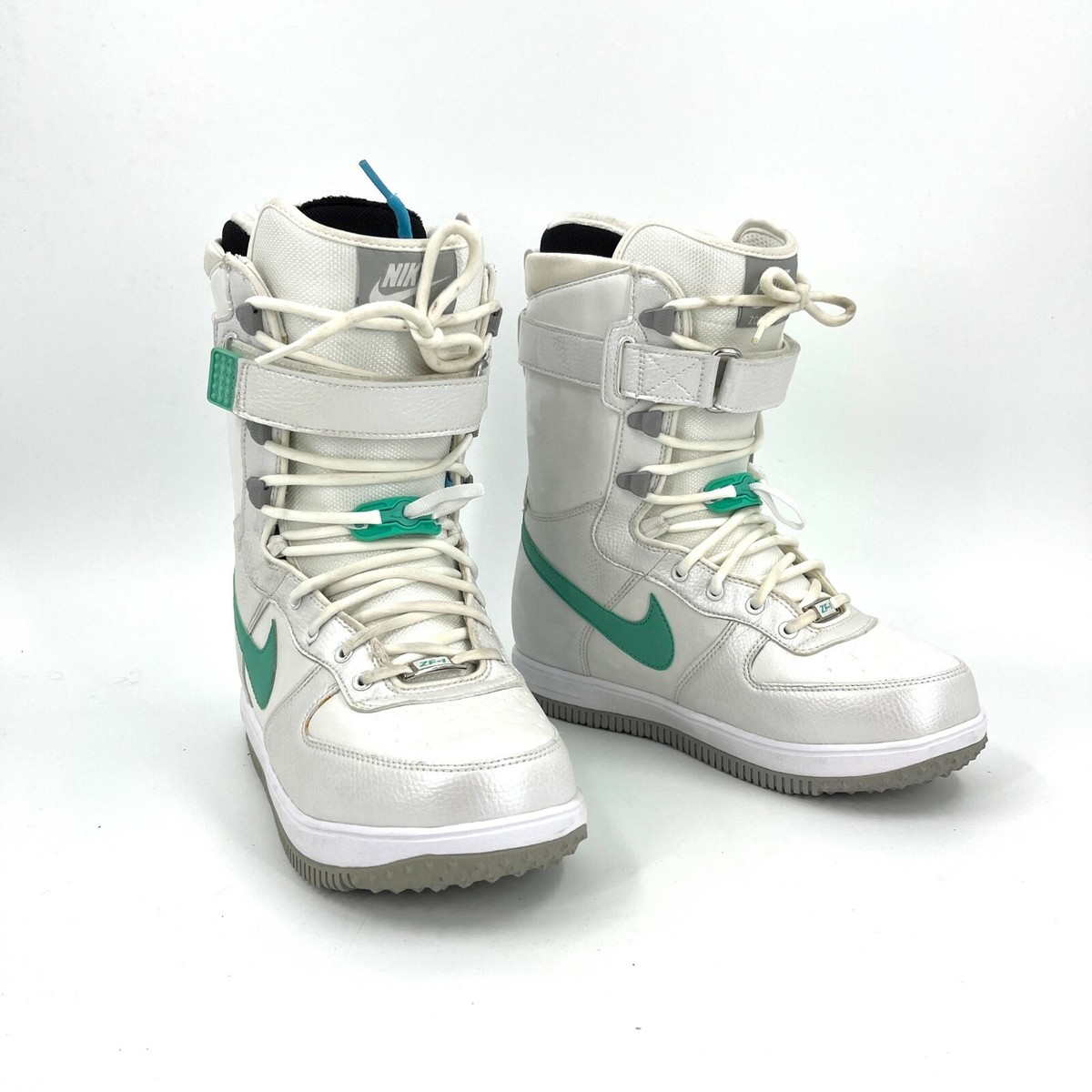 Nike Zoom Force 1 White Snowboard Boots Womens Size 9 | eBay Nike Zoom Force 1 White Snowboard Boots Womens Size 9 | eBay