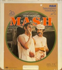 M A S H 1970 Vintage CED RCA SelectaVision Videodisc TESTED WORKING
