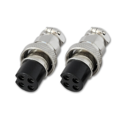 4PCS,Cobra Midland CB Radio 4 pin MIC Plug Connector,SA4A405