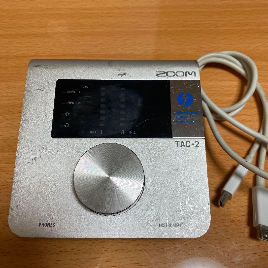 中古美品 ZOOM TAC-2 オーディオインターフェイス