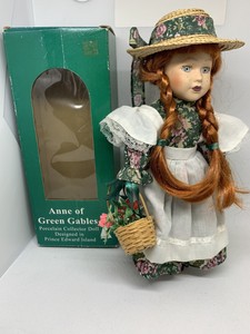 anne of green gables porcelain collector doll