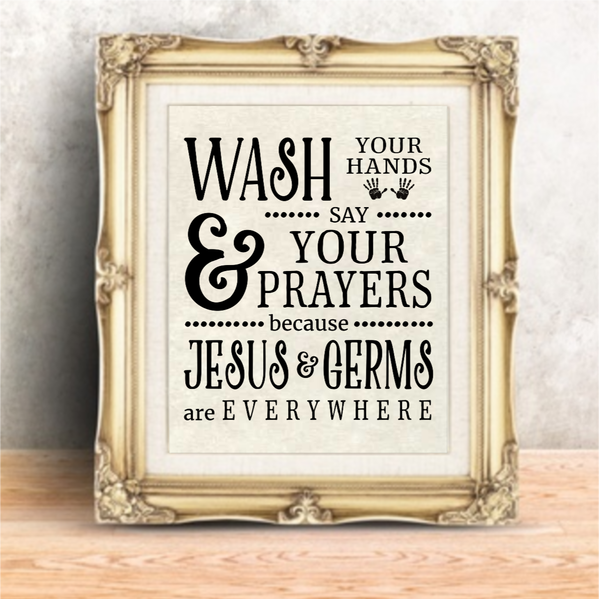 Bathroom Wall Quotes Funny Kitchen Signs Art Print Farmhouse Decor Picture  Gift | eBay