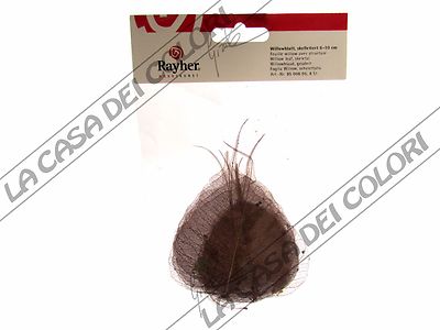 RAYHER - WILLOW LEAVES - BROWN - PACK 8 PIECES