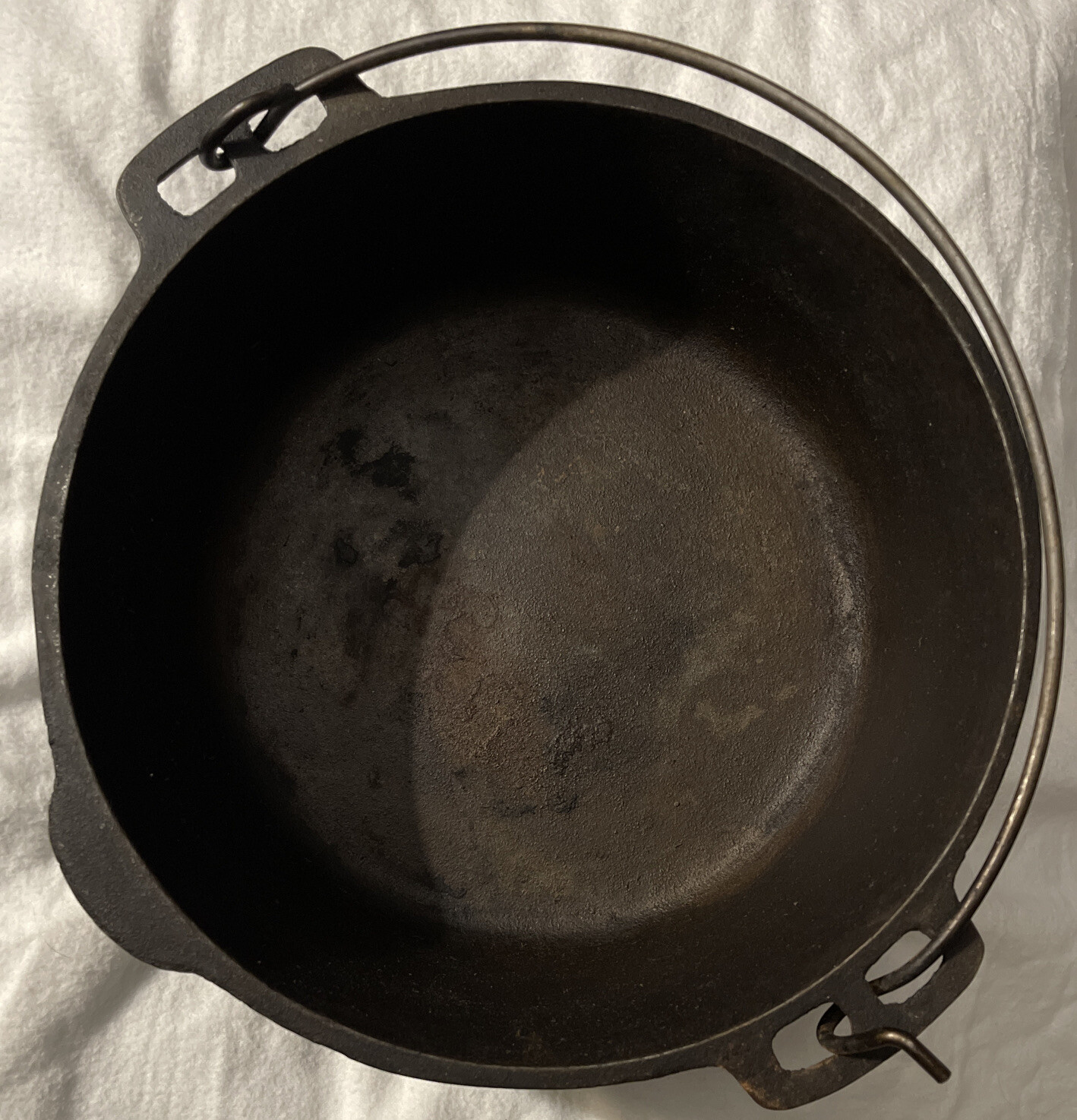Griswold 5Qt Cast Iron Dual Logo Wagner Ware Griswold Dutch Oven 501 B
