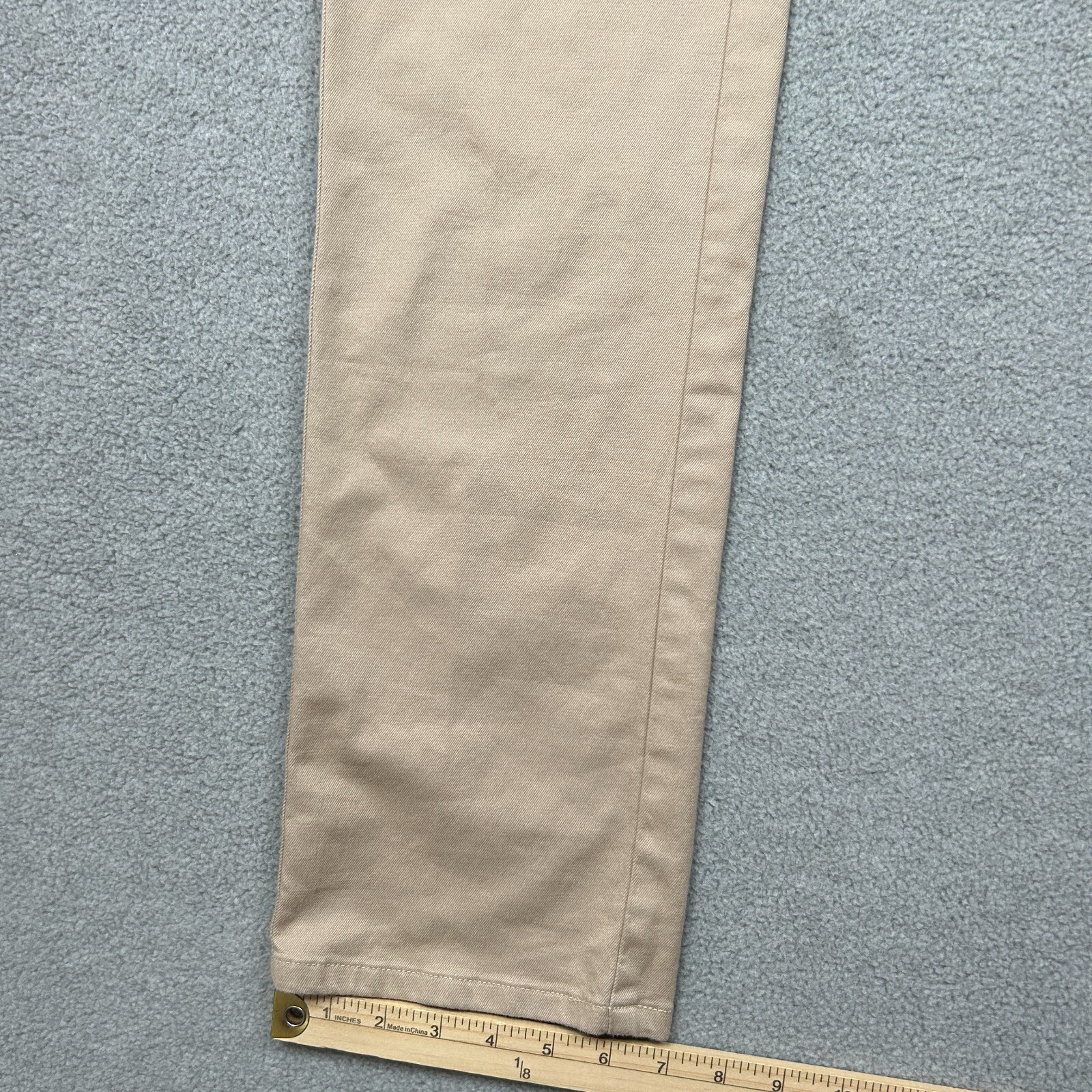 Peter Millar Pants Mens 34x36 Khaki Tan Golf Chino Trousers Pima Cotton