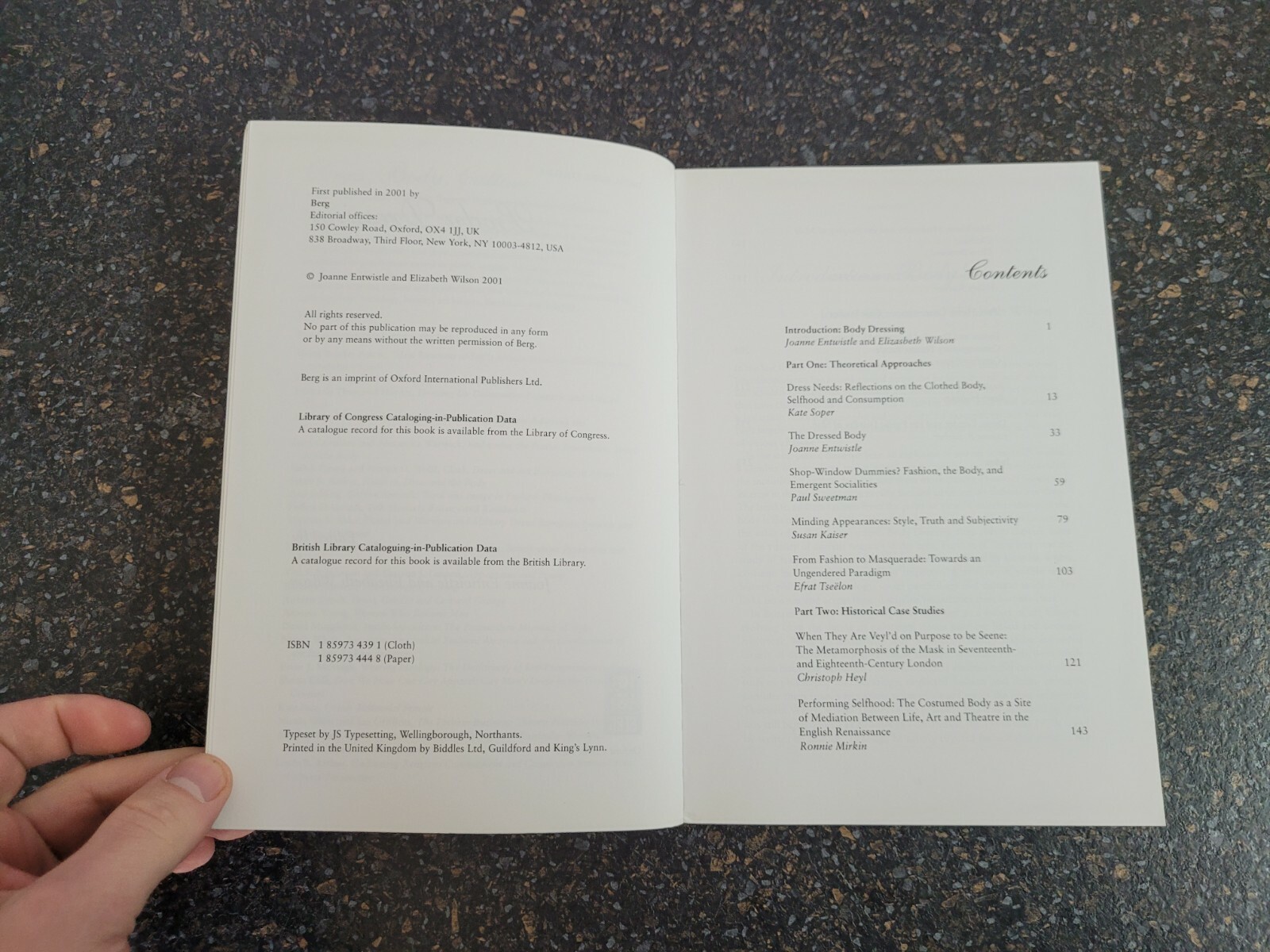 Body Dressing by Elizabeth Wilson, Dr Joanne Entwistle , Paperback