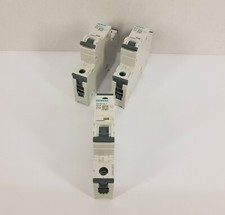  3 Siemens 5SY6110-7 MCB C10 Miniature Circuit Breaker 230/400V, 1 Pole, 10A