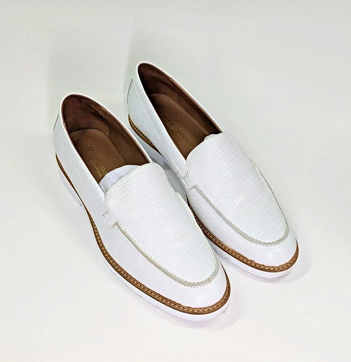 Andre Assous Women's Philipa Almond Toe Embossed Loafers Size 11 (MSRP $220) - Image 4 of 4