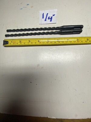 2 Pc 1/4   SDS Plus Shank Masonry Drill bit Nos