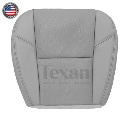 Front Bottom Perforated Leather Seat Cover 2009-2014 GMC Sierra Denali 2500HD