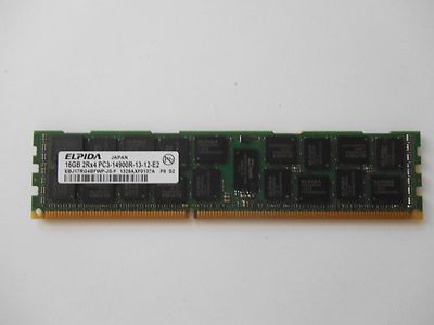 ELPIDA 16GB 2Rx4 PC3-14900R 1.5V MEMORY 