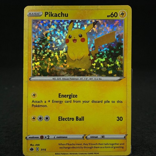 McDonalds Pokemon 2022 Pikachu Holo Foil 7/15 Pack Fresh Card eBay