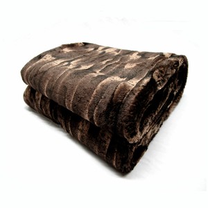 faux fur rustic bear animal wiggin paxton throw sofa lounge bed brown throws afghans