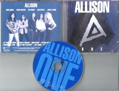 Allison  CD  One     1993