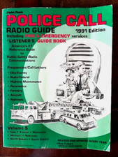 Radio Shack Police Call Radio Guide 1991 Edition. Vol 5