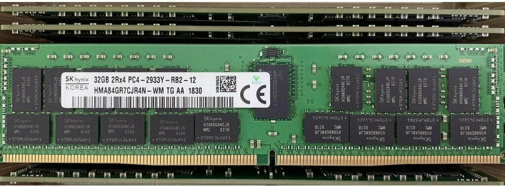 SK Hynix 32GB 2RX4 PC4-2933Y-RB- DDR4 288PIN ECC Server Memory