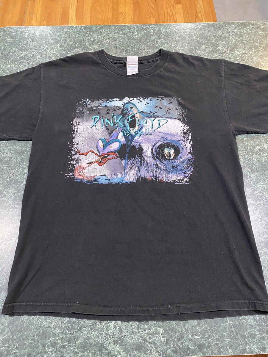Pink Floyd 2003 The WALL T-Shirt Adult Sz L 100% Cotton Short