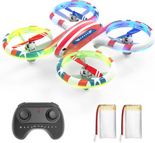 HQ051 Drone for Kids - RC Mini Drones Indoor LED Quadcopter with 3D Flip and Hea