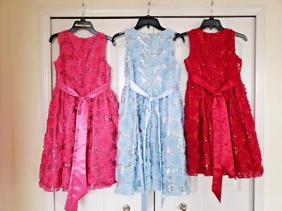 American Princess Girls Sequin Holiday Party Dresses size 10,14,16 NWT |  eBay