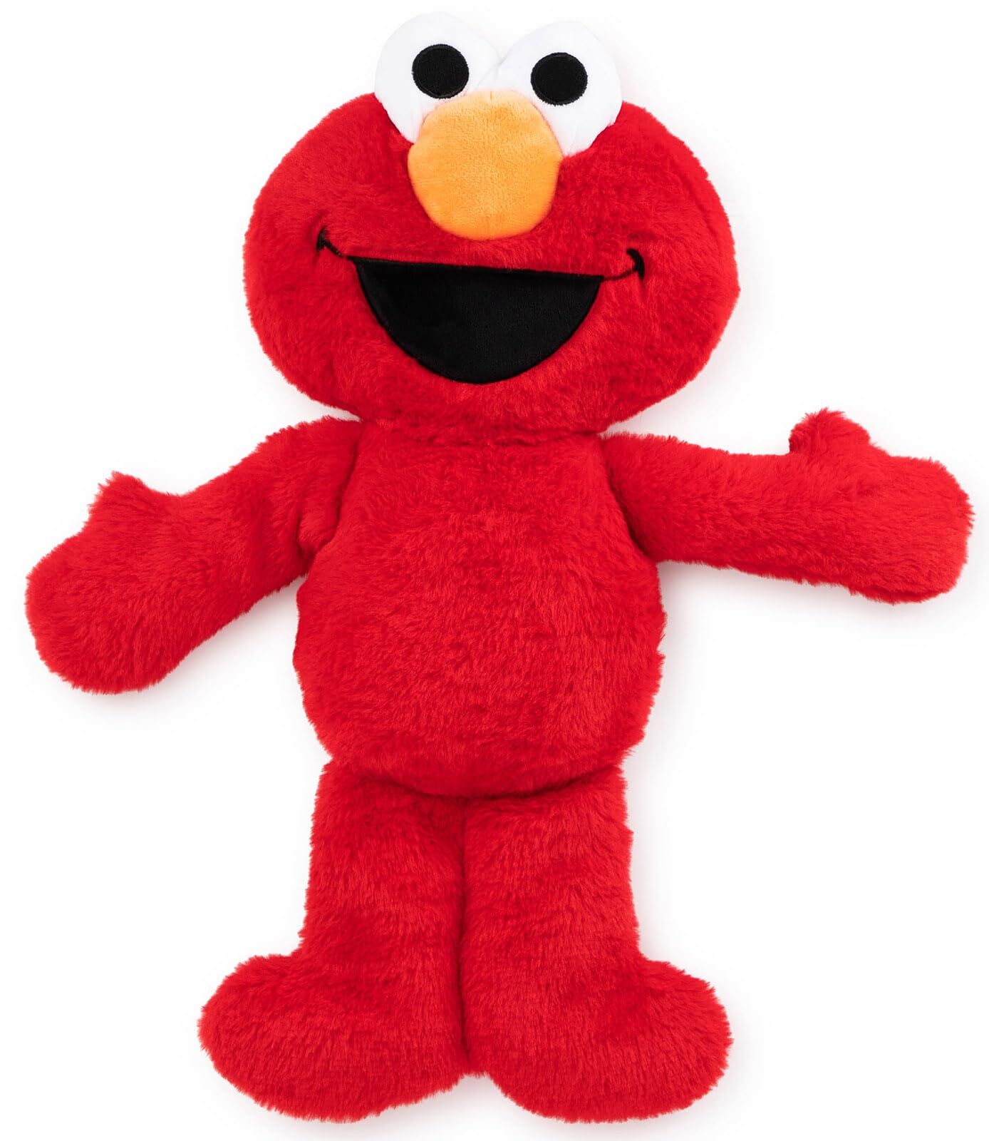 Sesame Street Plush Stuffed Red Elmo Pillow Buddy - Super Soft Polyester Micr...
