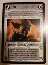 Decipher Star Wars CCG RARE UNPLAYED BB Dagobah YODA