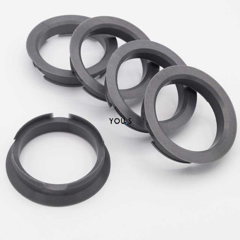 Pneugo! 4 Anelli Di Centraggio Per Cerchi In Alluminio - Da 60.1 Mm A 54.1 Mm - Qualità OEM Made In Germany - 3