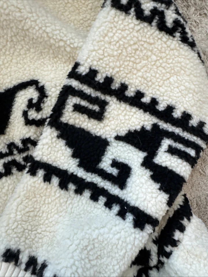 Anthropologie Greylin - Chaqueta polar - Mediana - Blanco y negro - Nueva $163 Foto 4 de 4