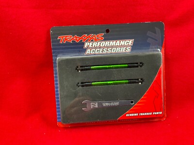 TRAXXAS 6742G Toe links GREEN anodized 7075aluminum SLASH RUSTLER STAMPEDE 4X4