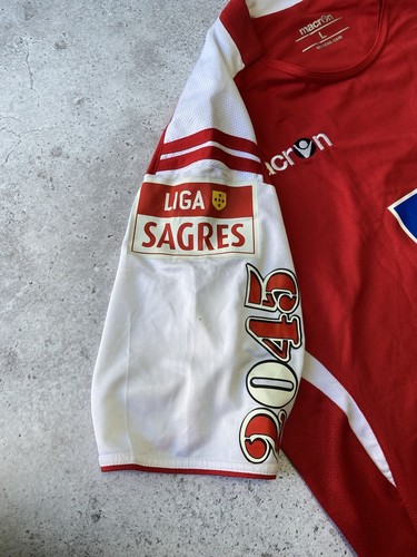 Sc Braga 2009 2010 #2 Football Shirt Soccer Jersey - 第 12/24 張圖片