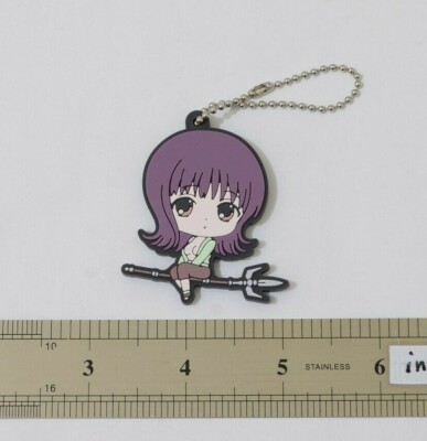 A Certain Magical Index Itsuwa Rubber Keychain Japan Anime B2324