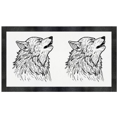 Futtermatte für Haustiere ''Wolf Howl'' (PM00024686)