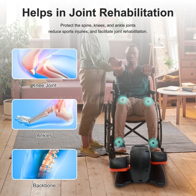 Under Desk Elliptical Machine, Ellipse Leg Exerciser For Seniors