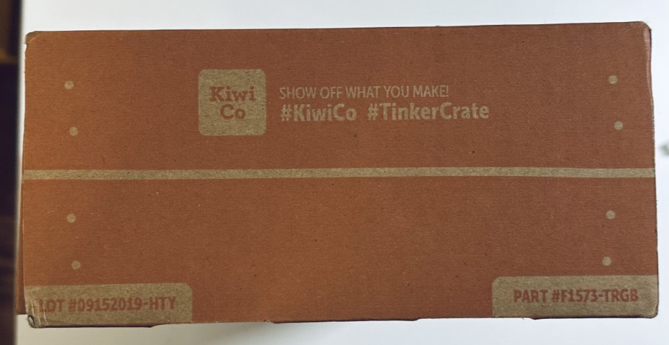 New! Kiwi CO - TINKER CRATE - Complete Unopened Color-Mixing LED Crystal Kit