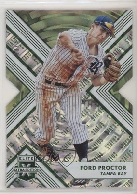 2018 Panini Elite Extra Edition Status Emerald Die-Cut /49 Ford Proctor #105 1u0