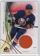 2024-25 Upper Deck SP Game Used Red Jersey Anders Lee #101 6o3