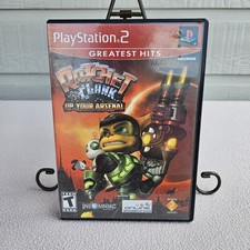 PS2 Ratchet And & Clank Up Your Arsenal PlayStation 2 Greatest Hits Complete CIB