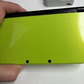 Nintendo New 3DS XL - Lime Green Mario World Console US Model W Charger Stylus
