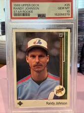 1989 Upper Deck - Star Rookie Randy Johnson #25 (RC)